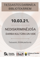 Latgales Centrālā bibliotēka rīko tiešsaistes darbnīcu bibliotekāriem