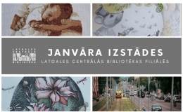 Janvāra mākslas izstādes Latgales Centrālās bibliotēkas filiālēs