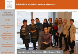 Iznācis Bibliotēku attīstības centra vēstnesis